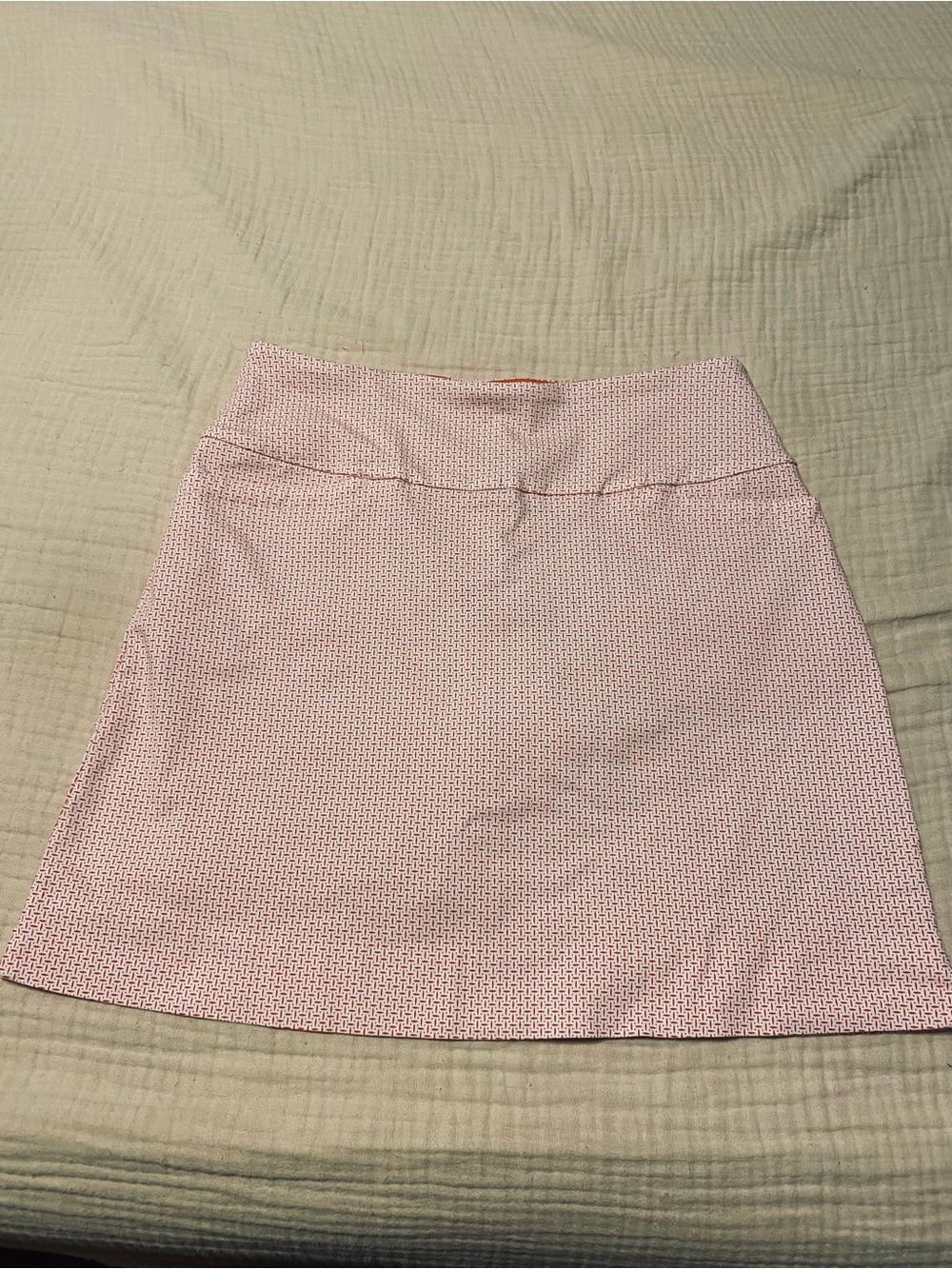 Women’s Pink Patterned A-Line Golf Skirt/skort
